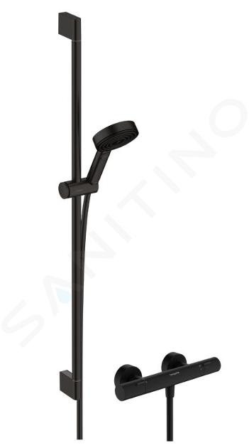 Hansgrohe Pulsify Select S - Sprchový set s termostatem, 3 proudy, matná černá 24261670