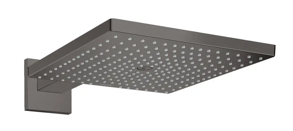 Hansgrohe Raindance E - Kopfbrause, 30x30 cm, EcoSmart, chrom schwarz gebürstet 26239340