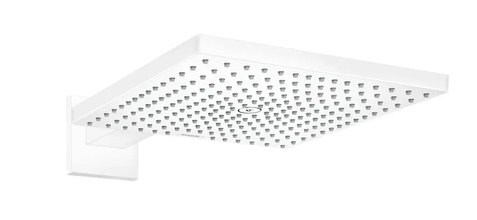 Hansgrohe Raindance E - Kopfbrause, 30x30 cm, EcoSmart, mattweiß 26239700