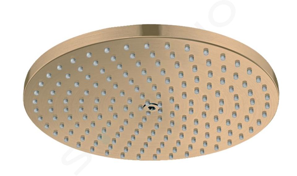 Hansgrohe Raindance S - Soffione doccia, diametro 24 cm, bronzo spazzolato 27623140