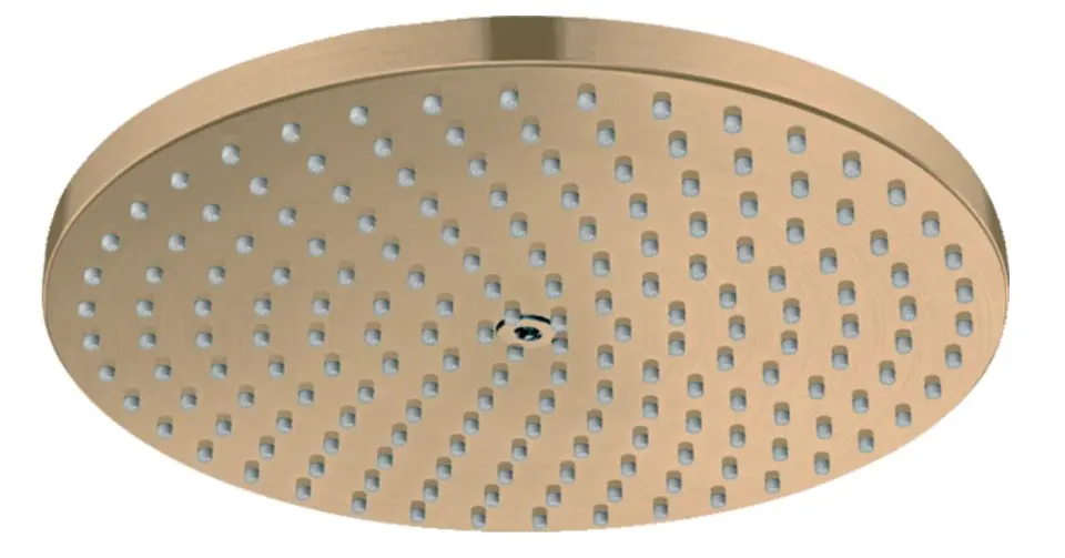 Hansgrohe Raindance S - Deszczownica, średnica 24 cm, EcoSmart+, szczotkowany brąz 28821140