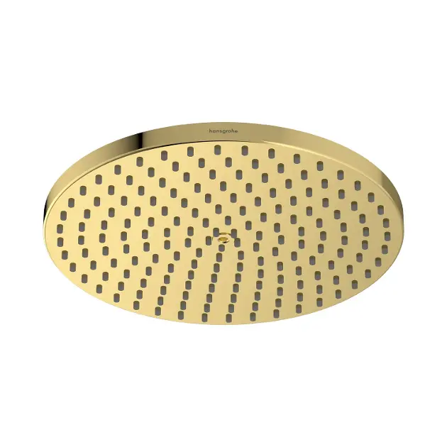 Hansgrohe Raindance S - Hlavová sprcha, průměr 24 cm, EcoSmart+, leštěný vzhled zlata 28821990