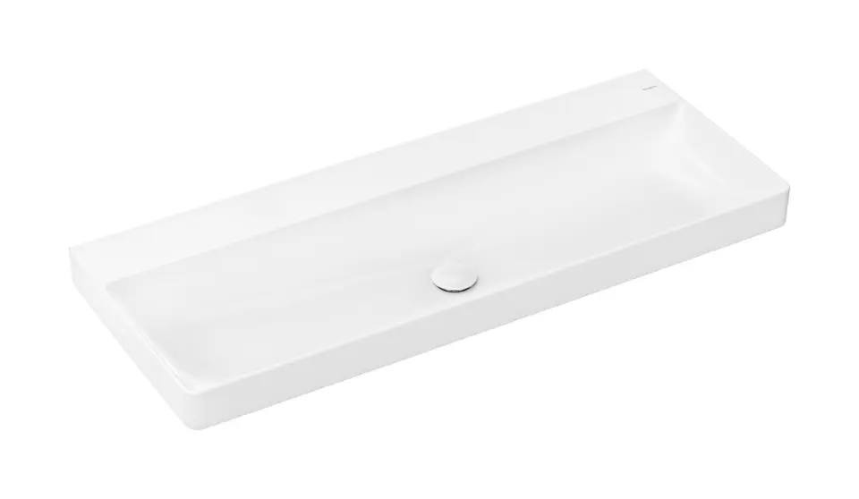 Hansgrohe Xelu Q - Wastafel 120x48 cm, zonder overloop, met