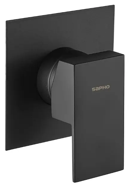 Levně Sapho Spectre - Sprchová baterie pod omítku, matná černá 1102-76B
