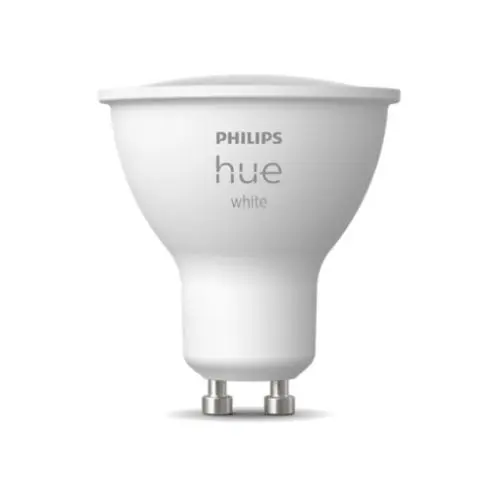Levně Philips Hue White - Chytrá LED žárovka GU10, 400 lm, teplá bílá 929003666901