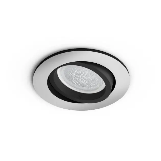 Levně Philips Hue Centura - Chytré zápustné LED svítidlo, hliník 929003809201