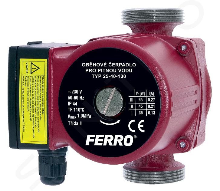 Novaservis Instalatérský program - Oběhové čerpadlo Ferro, typ 25-60, 130 mm 0204W