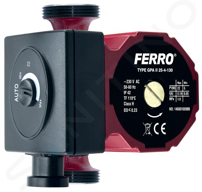 Novaservis Instalatérský program - Oběhové elektronická čerpadlo Ferro, typ 25-40, 130 mm 0603W