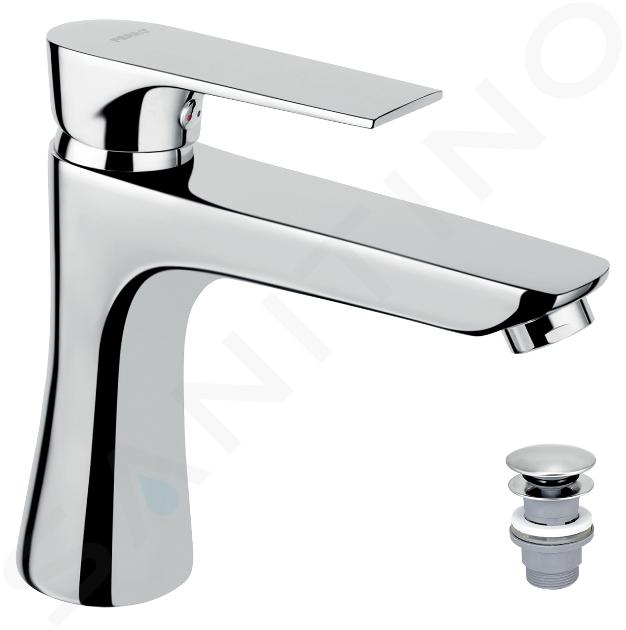 Novaservis Ferro Algeo Square - Waschtischarmatur mit Ablaufventil, Chrom BAQ2