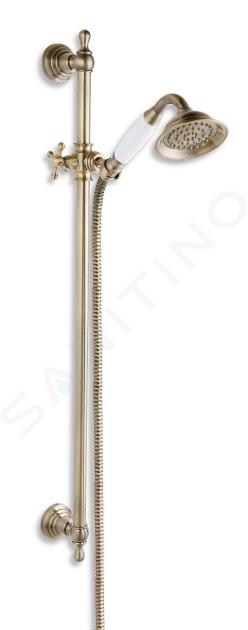 Novaservis Sprchové soupravy - Set sprchové hlavice, tyče a hadice, bronz N160BR