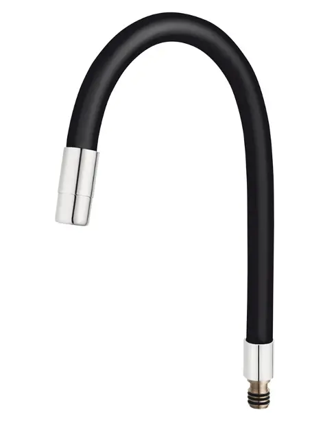 Levně Novaservis Příslušenství - Hadice ke dřezové baterii, černá/chrom W100B
