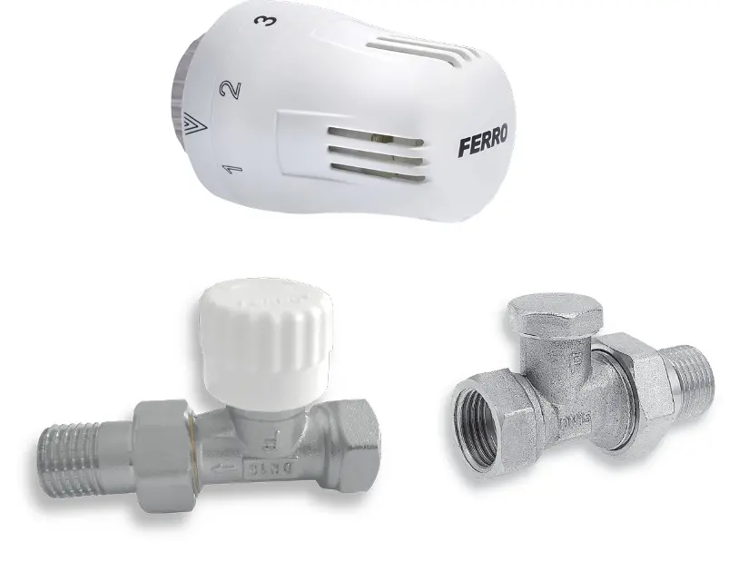 Levně Novaservis Instalatérský program - Sada na radiátory s termostatem 1/2" ZTM01