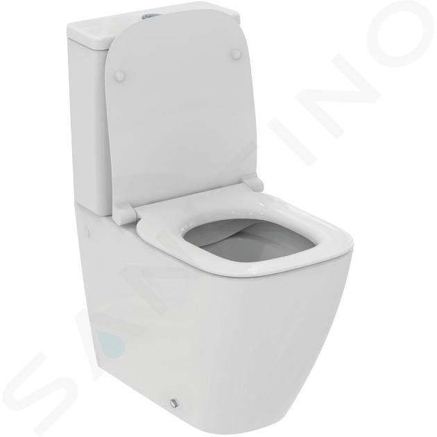 Ideal Standard i.Life S - WC combinado con asiento SoftClose, salida vario, RimLS+, blanco T554201