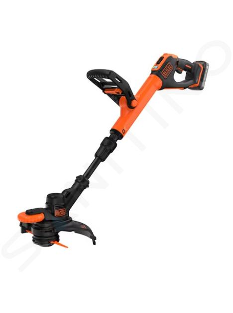 BLACK+DECKER Záhradná technika - 18V AKU strunová kosačka, záber 28 cm, 1x aku 2,0 Ah Li-Ion, nabíjačka BCSTR918D1-QW