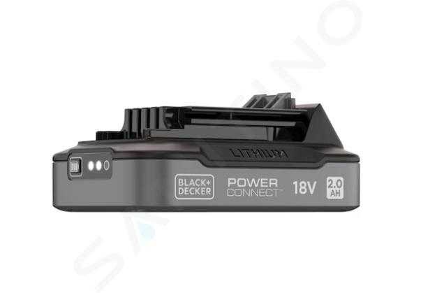 BLACK+DECKER Príslušenstvo - 18V akumulátor Li-Ion 2,0 Ah BDL2018S-XJ