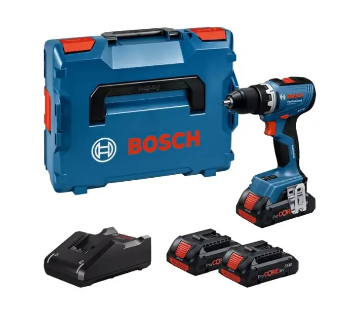Bosch Werkzeug - 18V Akku-Bohrschrauber, 3x 4,0 Ah ProCORE, Ladegerät 06019N3208