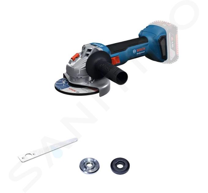 Bosch Náradie - 18V AKU uhlová brúska 125 mm, bez batérie a nabíjačky 06019N9000