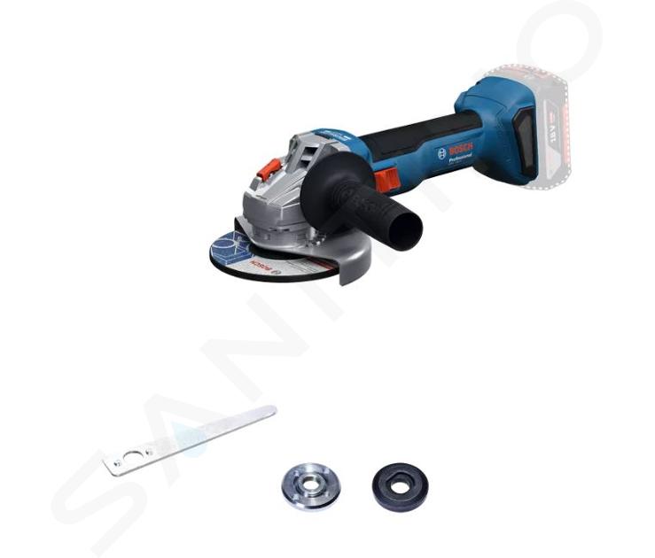 Bosch Náradie - 18V AKU uhlová brúska 125 mm, bez batérie a nabíjačky 06019N9004