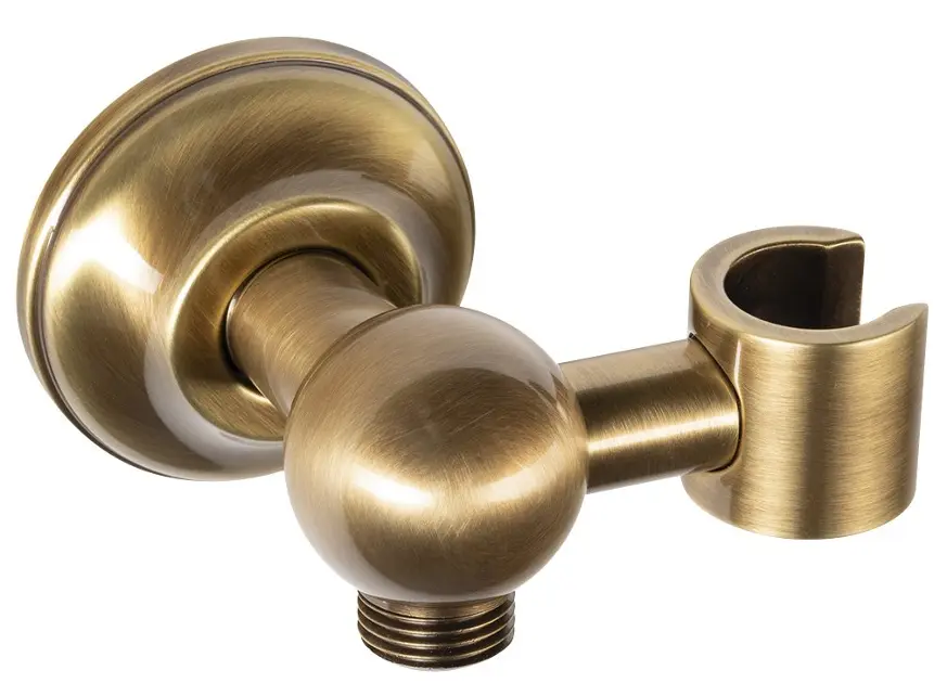 Levně Sapho Antea - Sprchové kolínko s držákem, bronz 981R6
