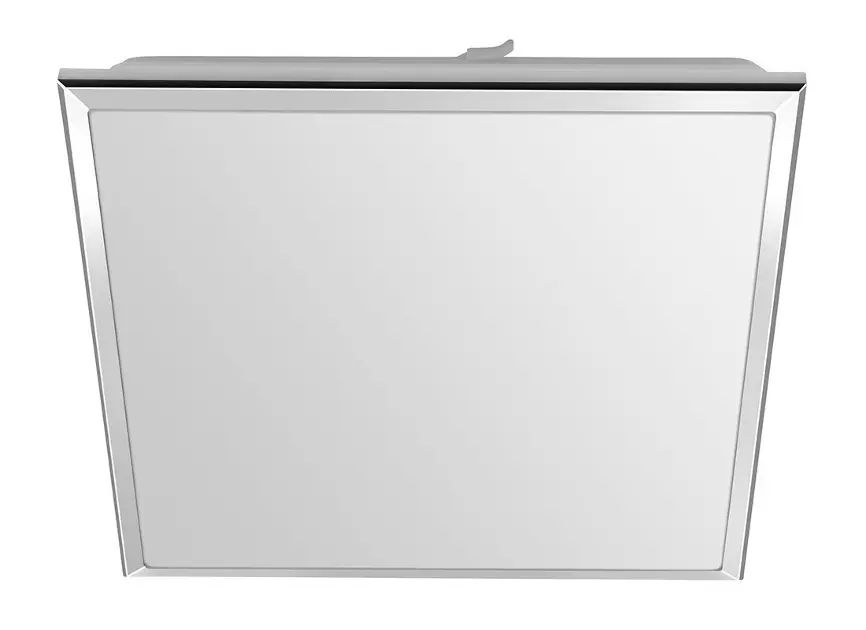 Sapho Silver - Stropní LED svítidlo 28x28 cm, 10 W, chrom AU478