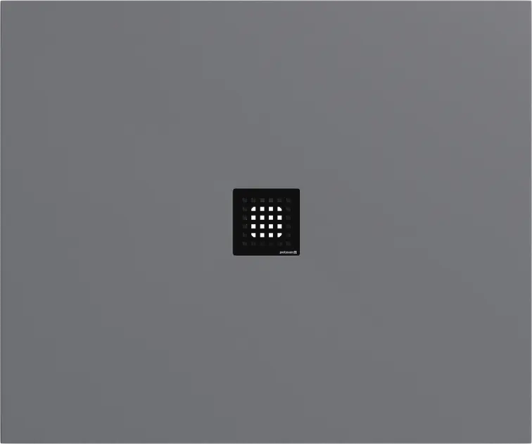Polysan Flexia - Душ корито 120x100 см, матово сиво 71563.31