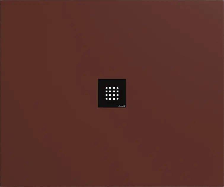 Polysan Flexia - Душ корито 120x100 см, матово кафяво 71563.71
