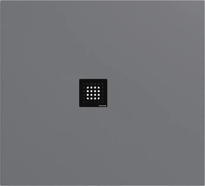 Polysan Flexia - Brodzik prysznicowy 110x100 cm, szary mat 72922.31