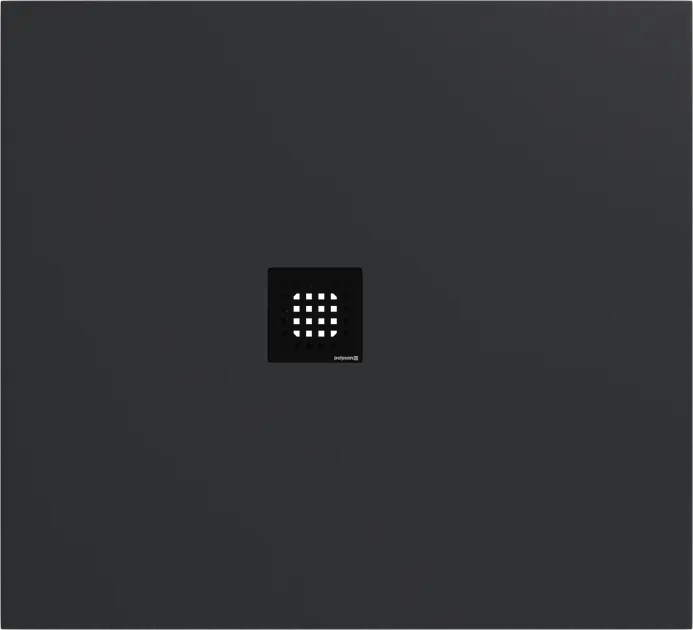 Polysan Flexia - Brodzik prysznicowy 110x100 cm, matowy antracyt 72922.51