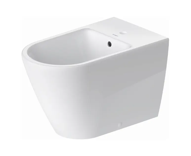 E-shop Duravit D-Neo - Stojaci bidet, s prepadom, otvor na batériu, matná biela 2294103200