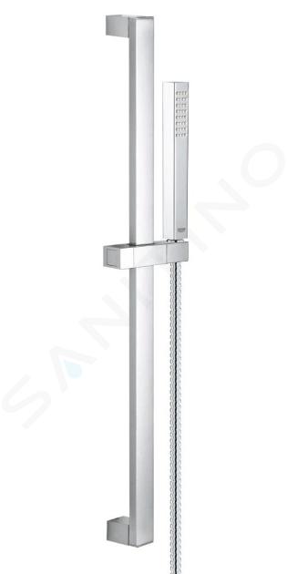 Grohe Euphoria Cube+ - Zestaw prysznicowy, 1 strumień, drążki  600 mm i wąż, chrom 27891000