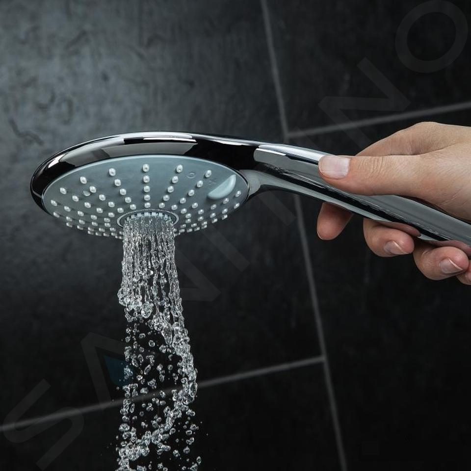 olifant verdrievoudigen onwettig Grohe Euphoria - Regendouchesysteem met thermostaat, 180 mm, 3-jets, chroom  27296001 | Sanitino.nl