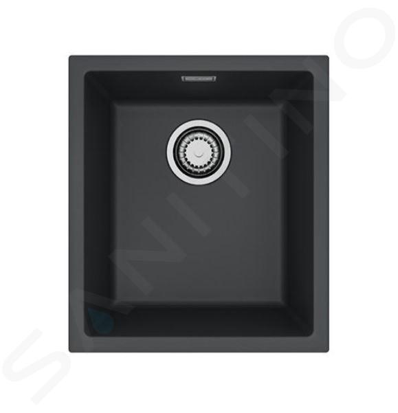 Alveus Omni - Granitový drez 45x45 cm, čierna 1150049