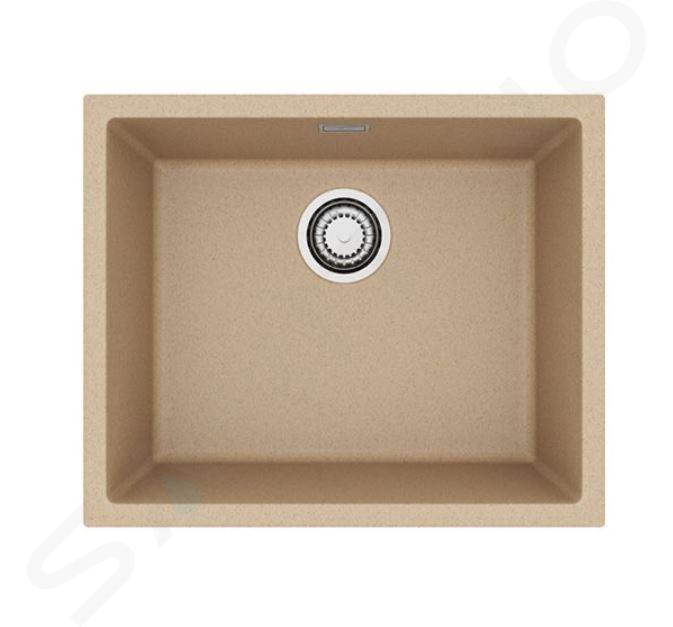Alveus Omni - Granitový drez 55x45 cm, beige 1150054