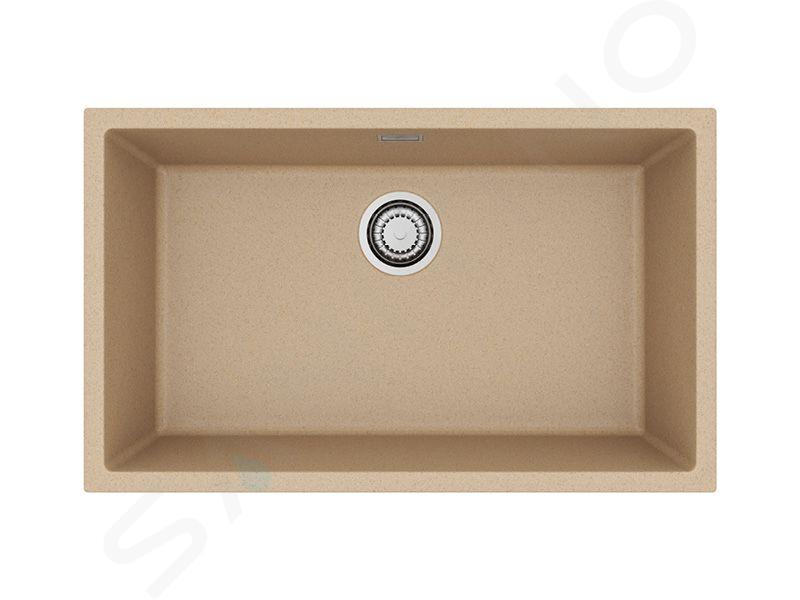 Alveus Omni - Granitový drez 75x45 cm, beige 1150061