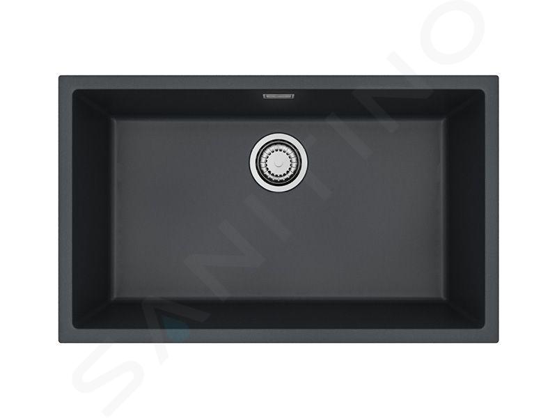 Alveus Omni - Granitspüle 75x45 cm, carbon 1150062