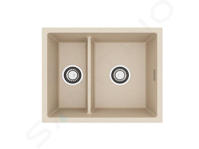 Alveus Omni - Granitový drez 55x45 cm, terra 1150067