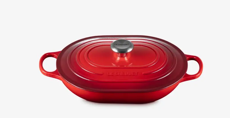 Le Creuset - Casserole Oblong, volume 3,4 l, cerise 21112310602430