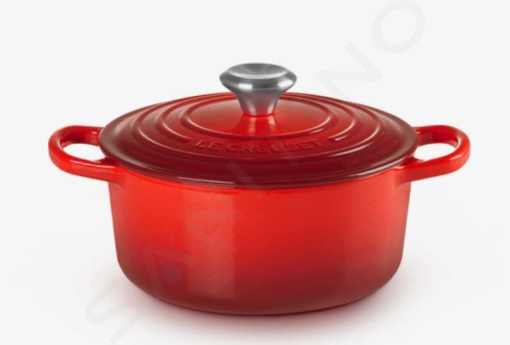 Le Creuset Signature - Cocotte ronde avec couvercle, volume 1,8 l, cerise 21177180602430