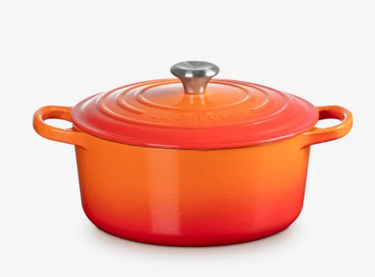 Levně Le Creuset Signature - Pekáč kruhový s poklicí, objem 3,3 l, volcanique 21177220902430