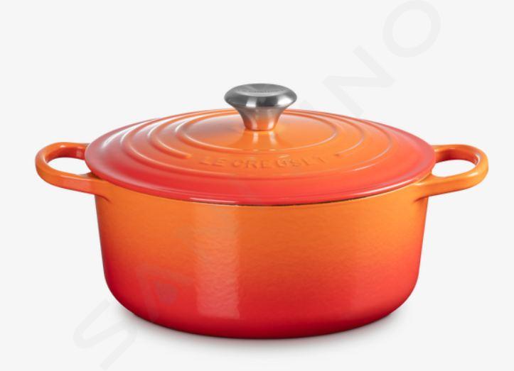 Le Creuset Signature - Pekáč kruhový s poklicí, objem 6,7 l, volcanique 21177280902430