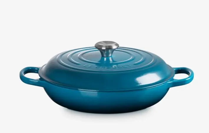 Le Creuset Signature - Cocotte avec couvercle, volume 3,5 l, deep teal 21180306422430