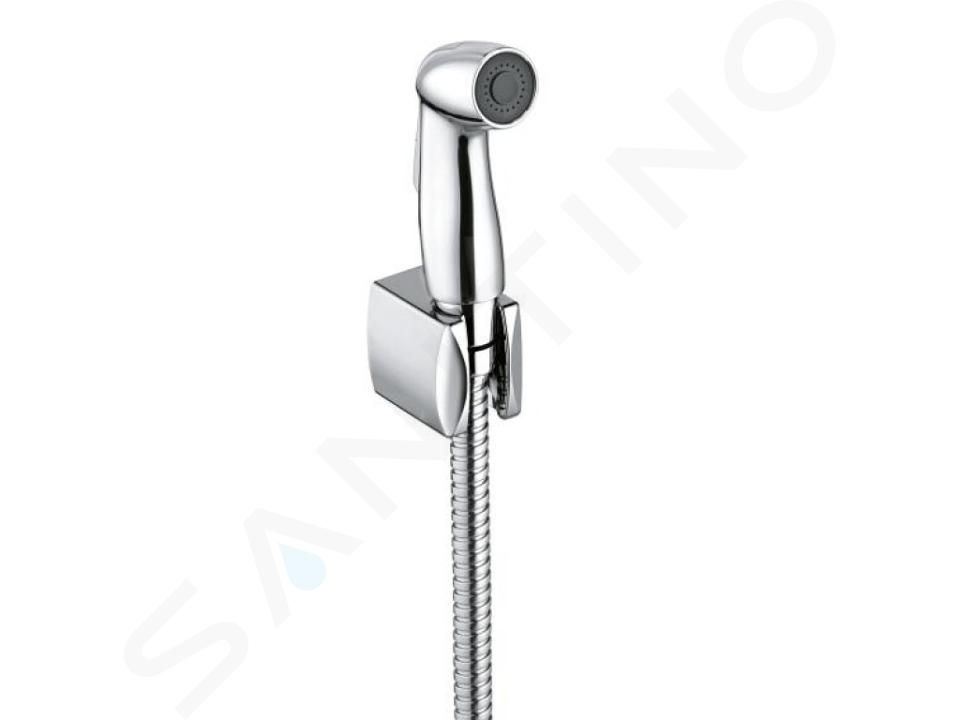 Kludi Bozz - Doccetta bidet con supporto e tubo flessibile, cromato 7304205-00