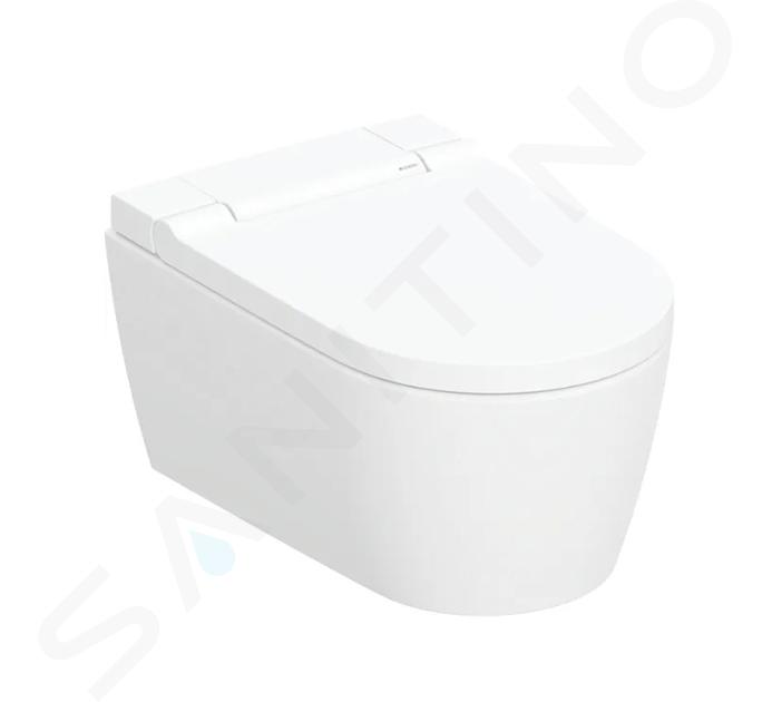 Geberit AquaClean - Sela elektronisch bidet met keramiek, wandmontage, TurboFlush, SoftClosing, KeraTect, mat wit 146.220.JT.1