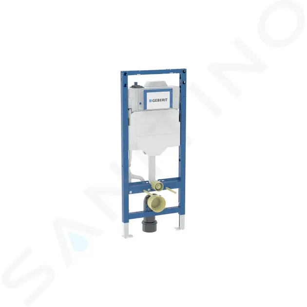 Geberit Duofix - Predstenová inštalácia pre závesné WC, so splachovacou nádržkou Sigma 12 cm, s hygienickým preplachom, stavebná výška 120 cm 111.075.00.2