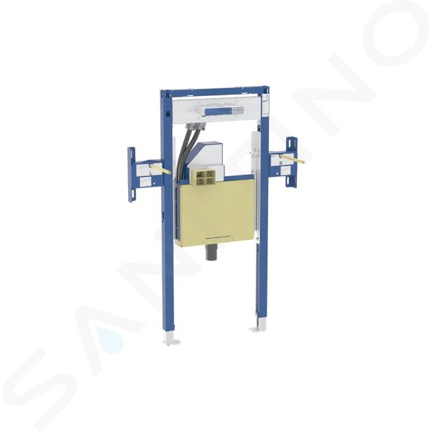 Geberit Duofix - Predstenová inštalácia pre umývadlo Geberit ONE 75 cm, pre nástennú armatúru ONE, podomietkový sifón a prvok Clou, čiastočne vysoká 111.091.00.2