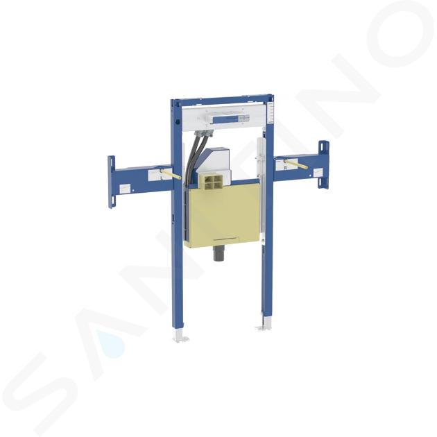 Geberit Duofix - Predstenová inštalácia pre umývadlo Geberit ONE 105 cm, pre nástennú armatúru ONE, podomietkový sifón a prvok Clou, čiastočne vysoká 111.093.00.2
