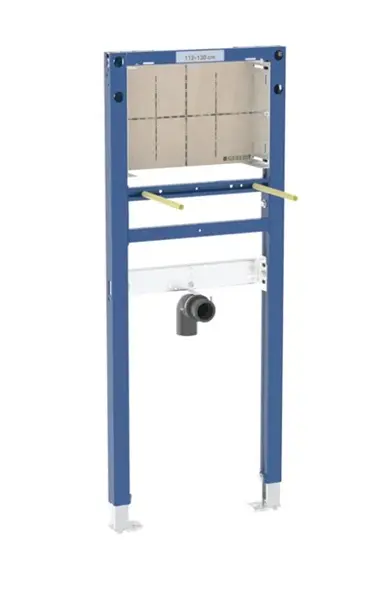 Geberit Duofix - Predstenová inštalácia pre umývadlo, 112-130 cm, pre nástenné armatúry pod omietku, úzke vyhotovenie 111.274.00.2