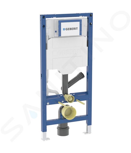 Geberit Duofix - Predstenová inštalácia na závesné WC, na odsávanie zápachu, výška 1,12 m 111.364.00.6