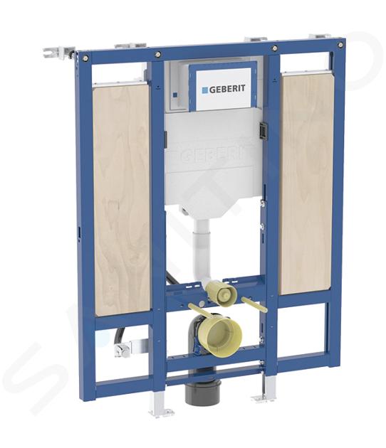 Geberit Duofix - Predstenová inštalácia pre závesné WC, bezbariérová, pre podpery, výška 112 cm 111.375.00.6