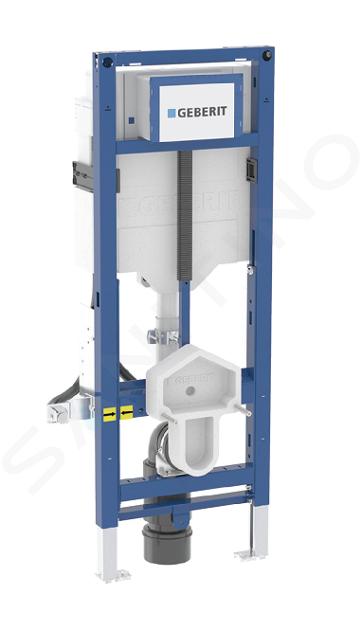 Geberit Duofix - Element montażowy do wiszącej miski WC, 112 cm, ze spłuczką Sigma 12 cm, przystosowany dla osób niepełnosprawnych 111.396.00.6